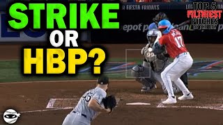 Strikeout or HBP - What would you call?