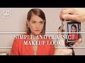 SIMPLE AND CLASSIC MAKEUP LOOK By Bea