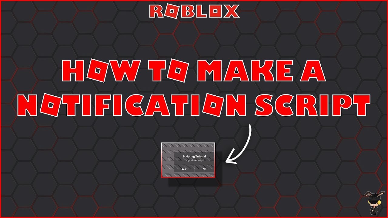 Roblox Scripting Tutorial How To Make A Notification Script Youtube - roblox in game pm notifications httpservice youtube