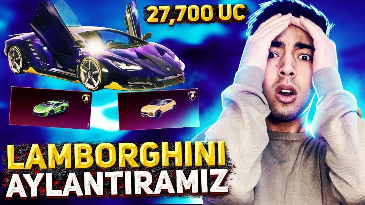 27,700 UC YANGI LAMBORGHINI AYLANTIRAMIZ 🔥 ENG OMADLI MOSHINA – PUBG MOBILE!!!