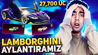 27,700 UC YANGI LAMBORGHINI AYLANTIRAMIZ 🔥 ENG OMADLI MOSHINA - PUBG MOBILE!!!