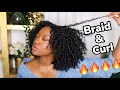 Braid &amp; Curl using my FAV Moisture/Protein Balance Routine!!! Is your natural hair balanced fren?