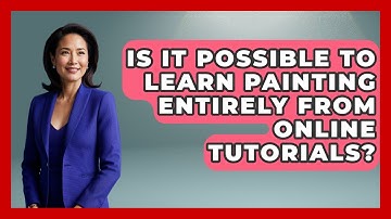 Is It Possible to Learn Painting Entirely From Online Tutorials? | The Virtual Art Desk News
