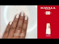 Mavala lunula reverse french manicure tutorial