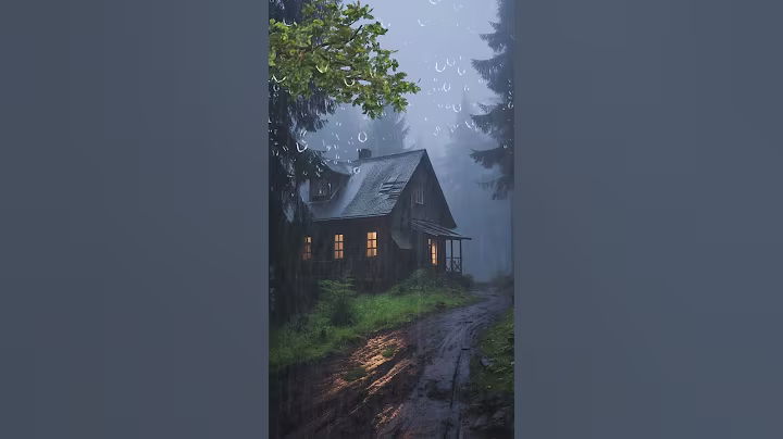 Fall Asleep Fast With Torrential Rain On Tin Roof & Powerful Thunder Sounds At Night
