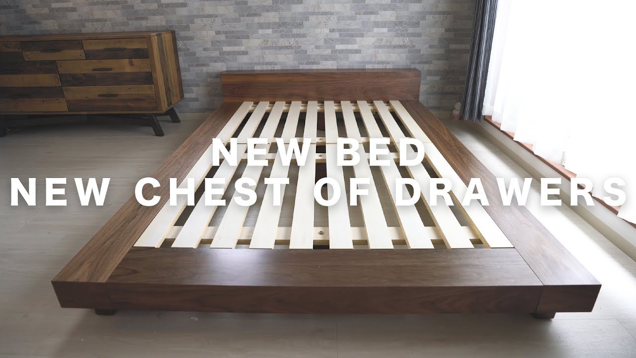 New Bed New Chest of Drawers // 新しいベッドとチェスト