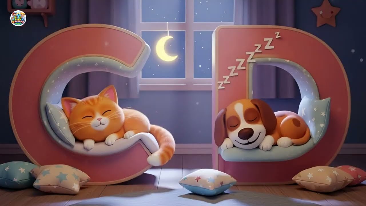 Moonlight Stars ABC Count 🌙⭐ Fun Alphabet & Counting Song for Kids