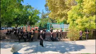Demonstration at Hoover Park in Palo Alto