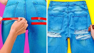 25 CREATIVE SOLUTIONS FOR YOUR OLD JEANS