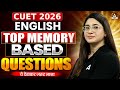 CUET English 2026 | Top Memory Based Questions | ये देखकर जरूर जाना