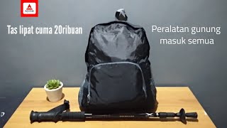 UNBOXING & REVIEW BACKPACK KEREN MULTIFUNGSI 2021 DARI SHOPEE MALL BRUNO CAVALLI KEJUTAN DARI ISTRI