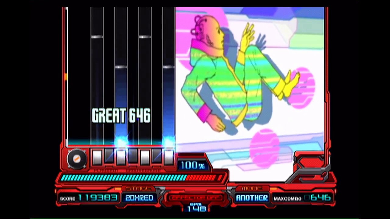 Beatmania IIDX 11 IIDX RED - rainbow flyer [ANOTHER] - YouTube