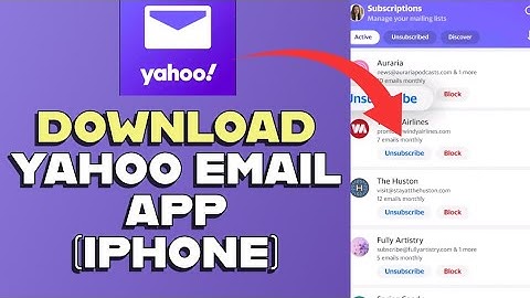 How to Download Yahoo Mail App in iPhone 2025?
