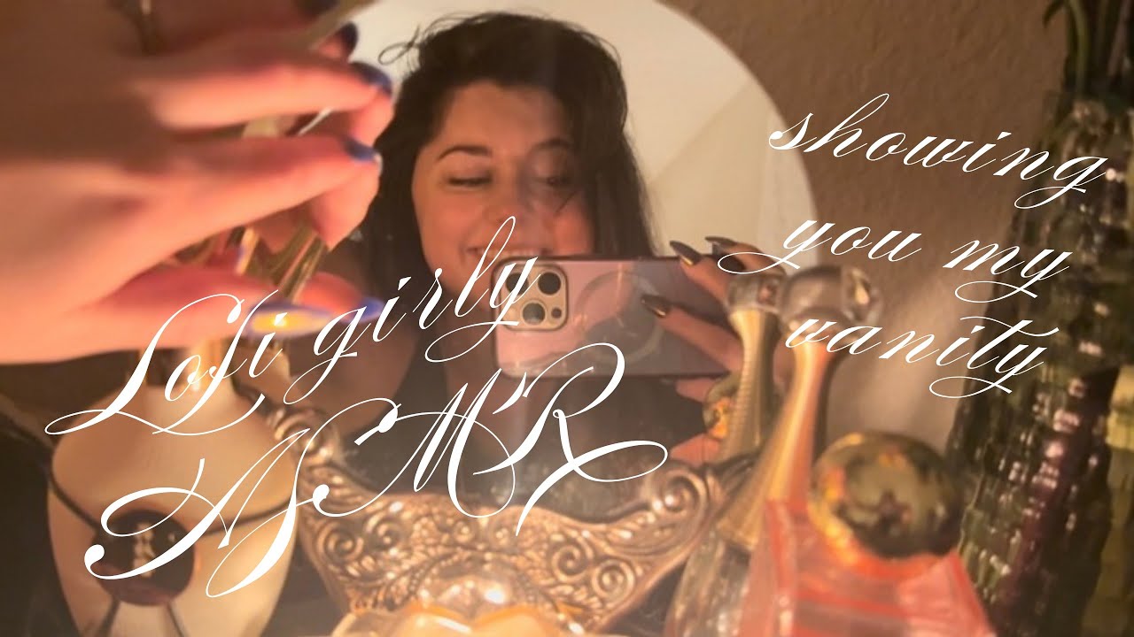 lofi asmr vanity tour - girly, witchy, facetime vibes 🔮✨