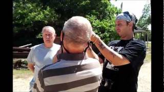 Assisting JIM GOLDBERG in SA