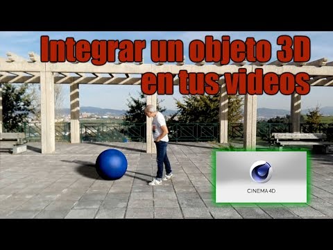 Como integrar un objeto 3d con cinema4d