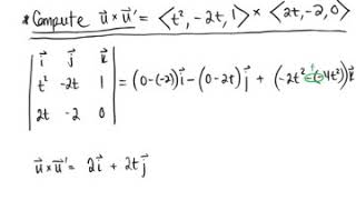 Derivatives of Vector-Valued Functions (Example 4) Net Worth