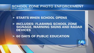 New Kent County to enforce school zone photos