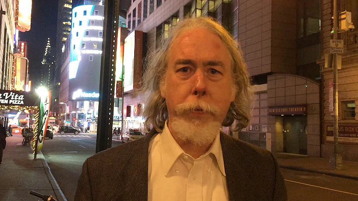 Author Gayden Wren in NYC 4 Days from Texas Premie...