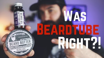 Fresh Beards: Black Light Beard Oil & Beard Butter REVIEW! @BeardTube