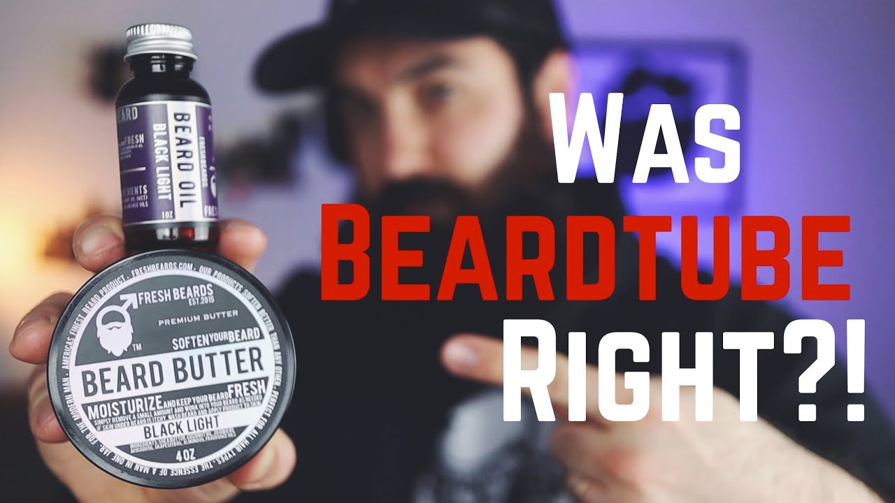 Fresh Beards: Black Light Beard Oil & Beard Butter REVIEW! 