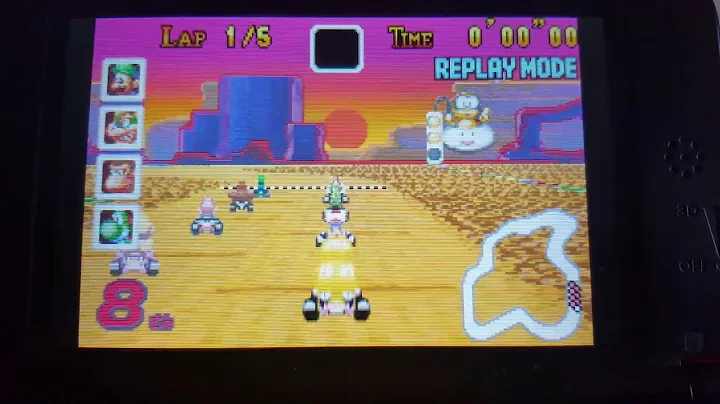 MKSC - SNES Choco Island 1