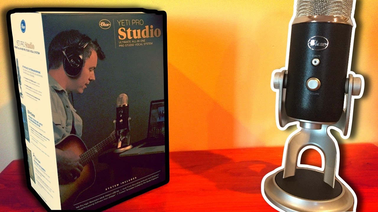 Blue Yeti Pro Studio Unboxing High Resolution Usb Microphone Youtube