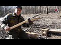 Two Ways To Fix A Broken Axe In The Forest - This Actually Works! Wilderness Survival @Wild-Siberia