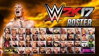 WWE 2K17 Roster - 175 Superstars Including NXT, Women & Legends! (PS4/XB1 Notion)