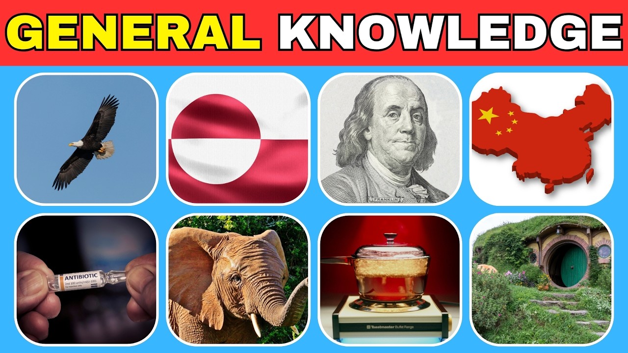 🧠 How Smart Are You? 😎 50 General Knowledge Questions #7 - YouTube