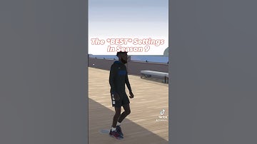 The *BEST* Settings in Season 9 NBA2k23 #nba #nba2k23 #settings #season9