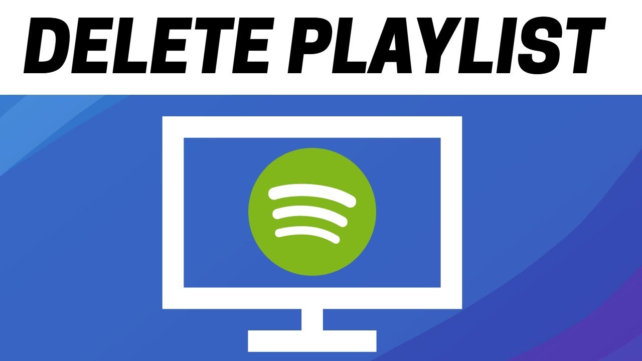 How To Delete Playlists On Spotify On PC - YouTube
