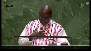 RTB - 78ème session de l'Assemblée générale de l’ONU : discours du ministre d’État Bassolma Bazié