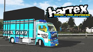SHARE||MOD AND LIVERY TRUCK CANTER TERBARU REBECCA CONCEPT HARTEX