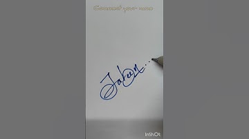 🎉 stylish signature of letter J #shorts #youtubeshorts #ytshorts #requested ✍️