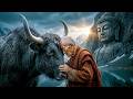 The Deepest Monastic Voice in the Valley of Giant Buddhas | Tibetan Chants for Deep Sleep & Zen