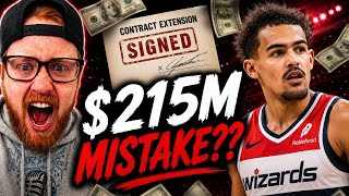 Trae Young Contract REACTION! Huge Mistake From the Wizards!
