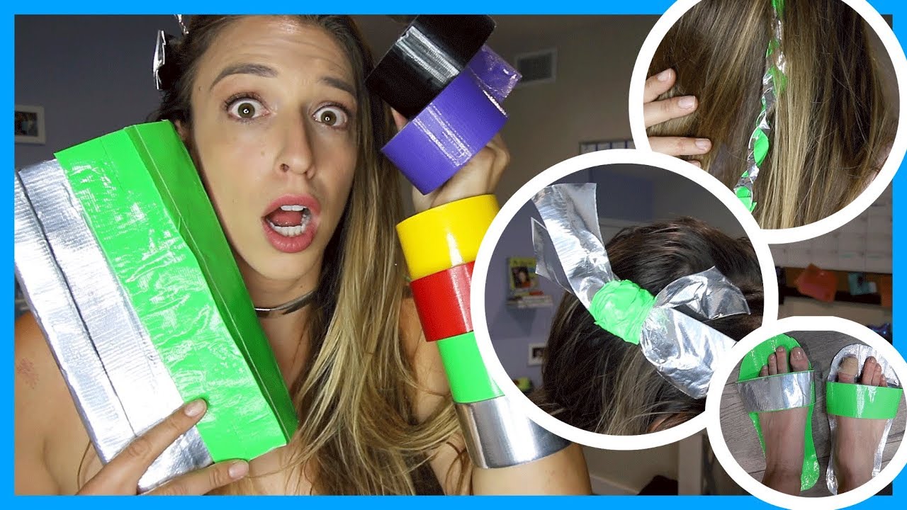 Making Duct Tape Accessories YouTube