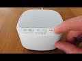 Magicteam white noise machine review and unboxing