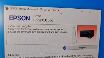 EPSON L3110 ALL LIGHTS BLINKING ERROR 031006 EASY FIX #epson #epsonerror #errorcode #l3110 #l3210
