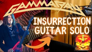 Gamma Ray - Insurrection Guitar Solo Cover