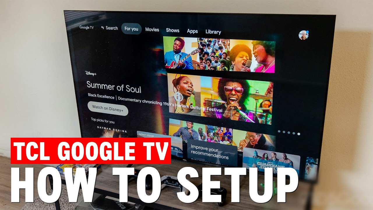 Первоначальная настройка TCL Google TV | Полное руководство по установке Smart TV