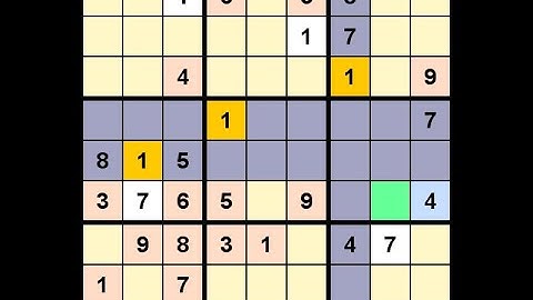 How to Solve Guardian Sudoku Hard 5254 June 4, 2021