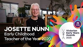 Victorian Early Years Awards - Josette Nunn, Early Childhood Teacher of the Year
