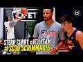 Steph Curry Teams Up w/ JELLYFAM For 5 on 5 Scrimmages at SC30 Select Camp! Seth Curry Too!