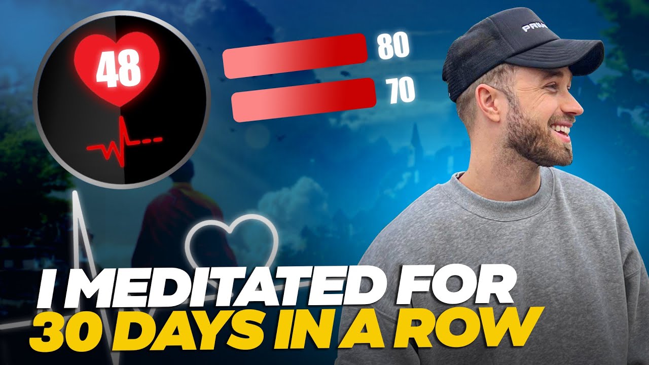 I Meditated For 30 Days In A Row... I Can't Believe The Results - YouTube