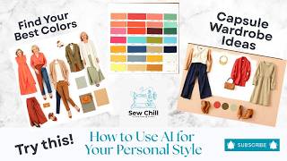 Find your personal style through AI #sewing #chatgpt 🧵✂️