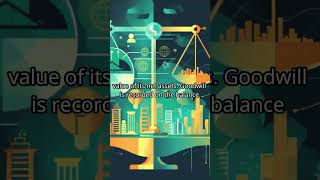Can you explain the concept of goodwill in accounting?