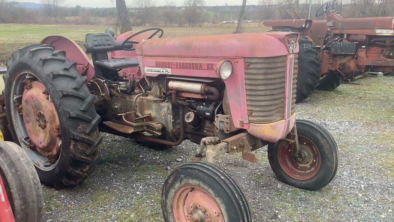 Massey Ferguson 50 Model - Row Crop Tractor - 2.5L 3-cyl - 42 Hp