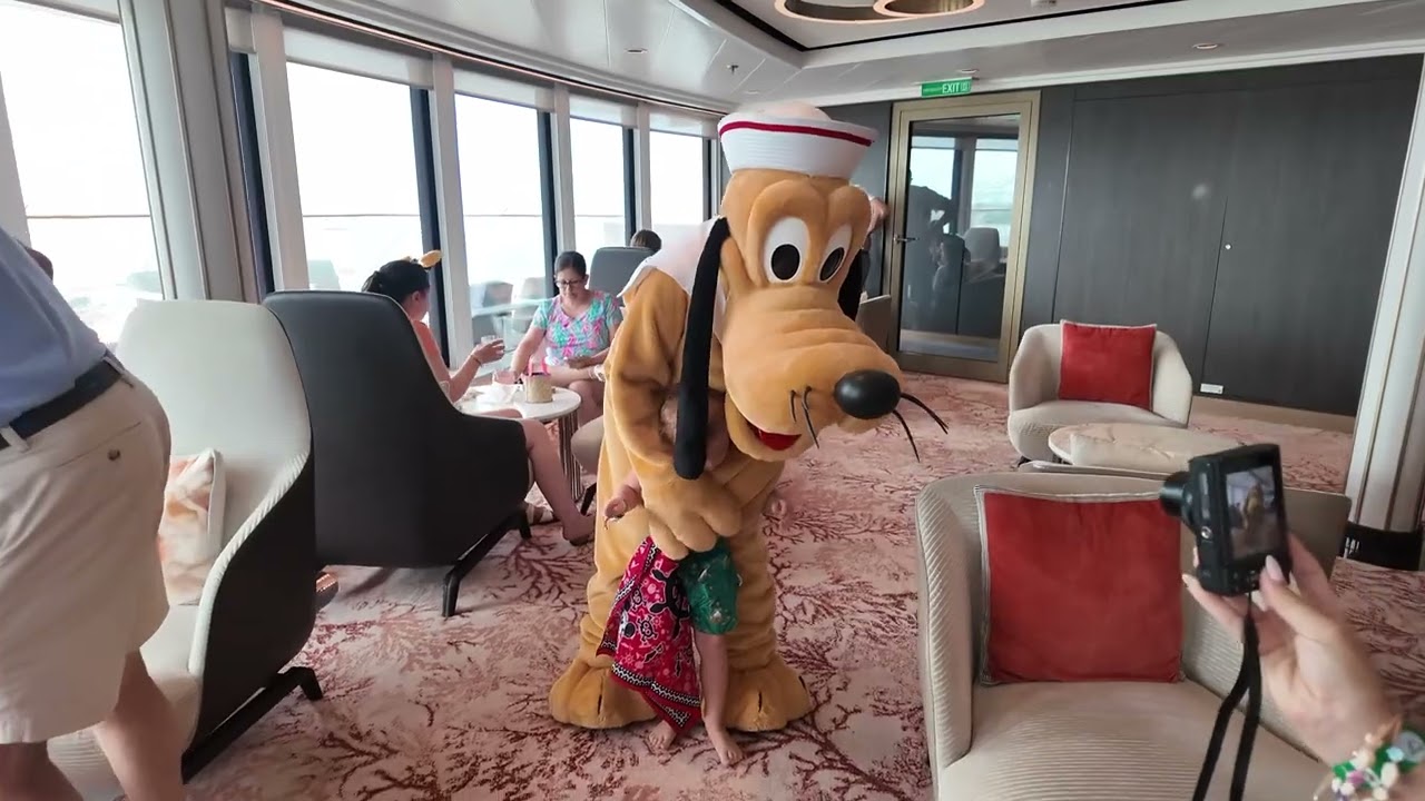 Surfing with Dolphins 🌊 Then Meeting Pluto 🐾 | Disney Cruise Day Magic!